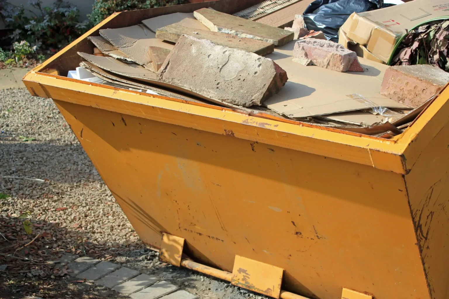 A1 Budget Skips providing reliable skip hire poole for household clearances and light construction waste.
